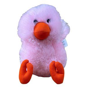 Easter Chirp Plush Toy Pink 6" Chick Mini Plush Light Pink